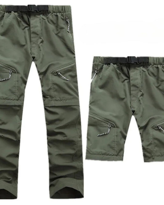 Schnelltrocknende Outdoorhose, abnehmbare Füße für Ihn.