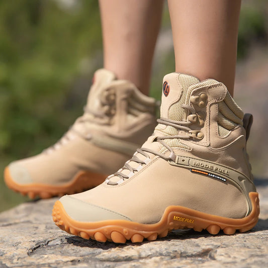 Unisex Kuh Leder Stiefel. Wasserdichte Stiefel für Sie und Ihn.