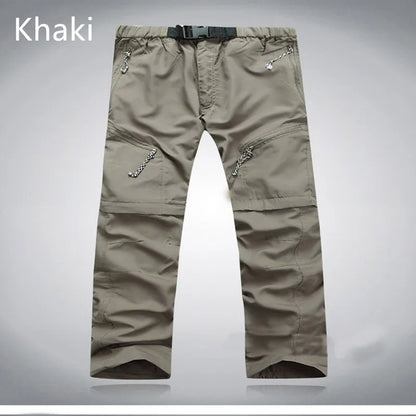Schnelltrocknende Outdoorhose, abnehmbare Füße für Ihn.