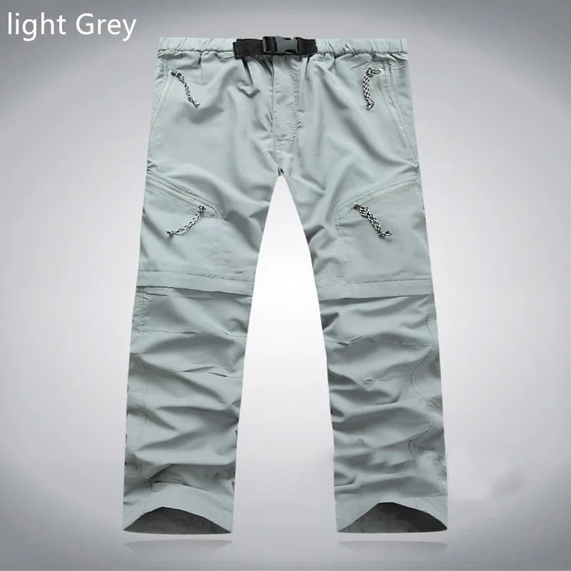 Schnelltrocknende Outdoorhose, abnehmbare Füße für Ihn.