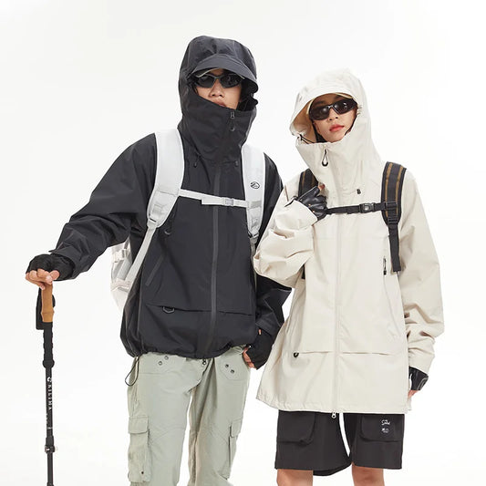 Trekkingjacke für Sie und Ihn, wasserdicht, winddicht.